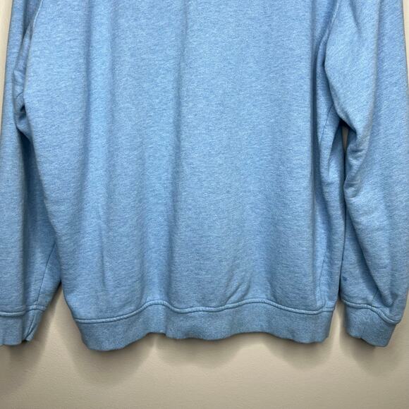 Vineyard Vines 1/4 Zip Pullover Sweatshirt Blue Sz Large Nautical Preppy Coastal - Picture 6 of 10